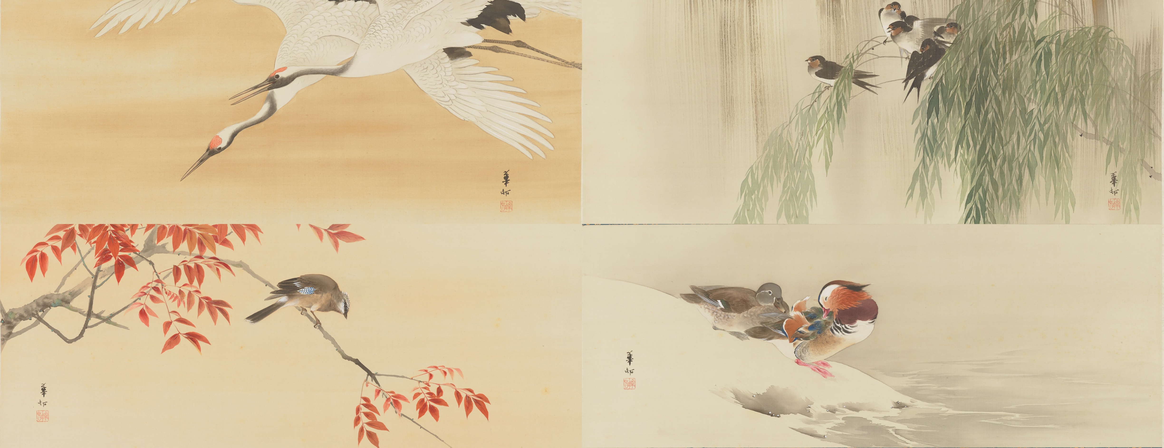 画像:幻の天才画家 鈴木華邨展 ―甦る花鳥風月の世界―